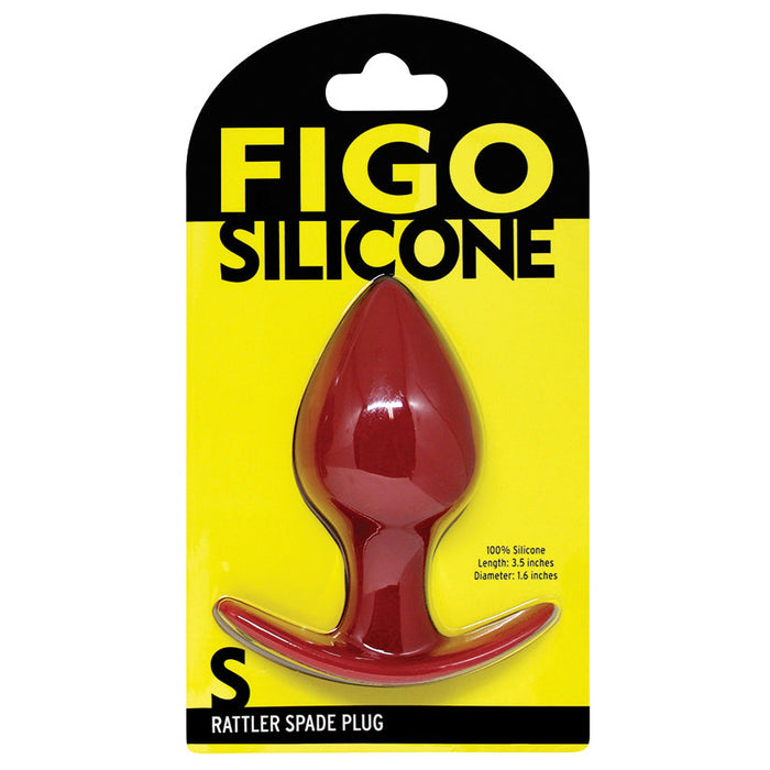 Figo Rattler Spade Plug Small-Red