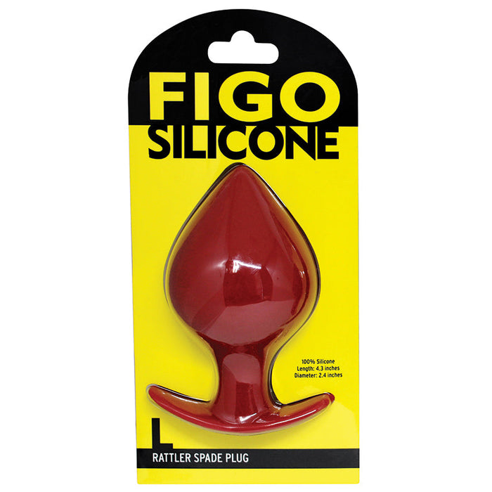 Figo Rattler Spade Plug Large-Red