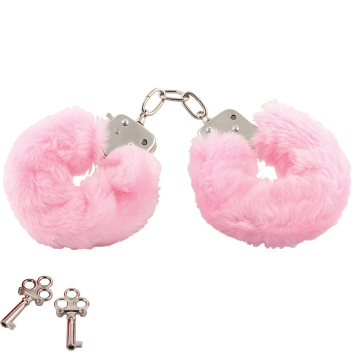 Plush Love Cuffs - Pink