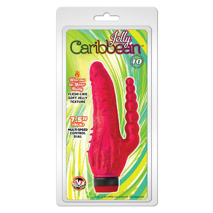 Jelly Caribbean #10-Red 7.5"