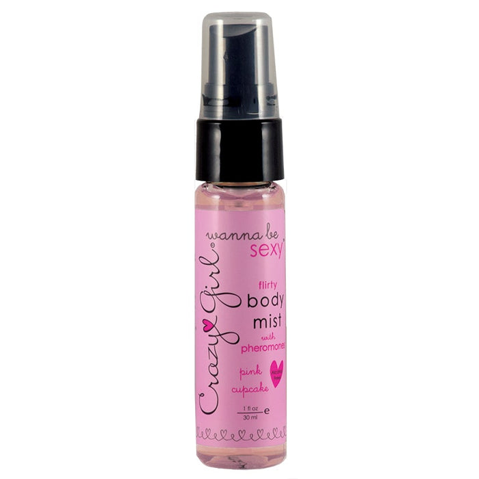 Crazy Girl Body Mist-Pink Cupcake 1oz
