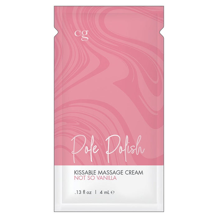 CG Pole Polish Kissable Massage Cream-Not So Vanilla Foil