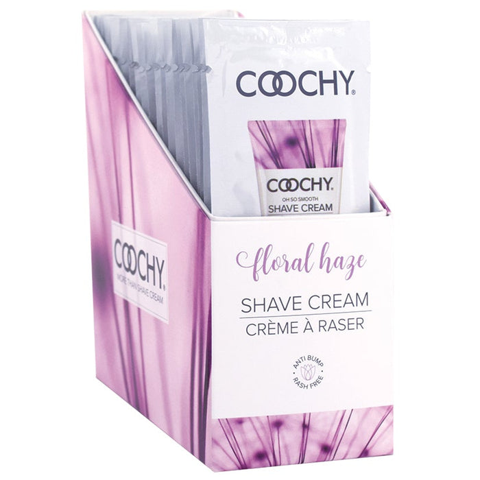 Coochy Shave Cream - Floral Haze - 15 ml Foils 24 Count Display