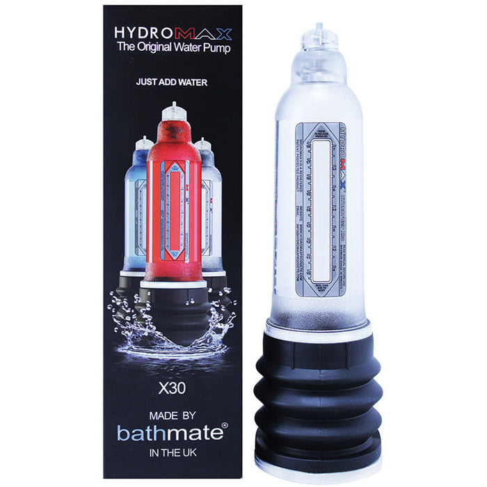 Bathmate Hydromax X30-Crystal Clear