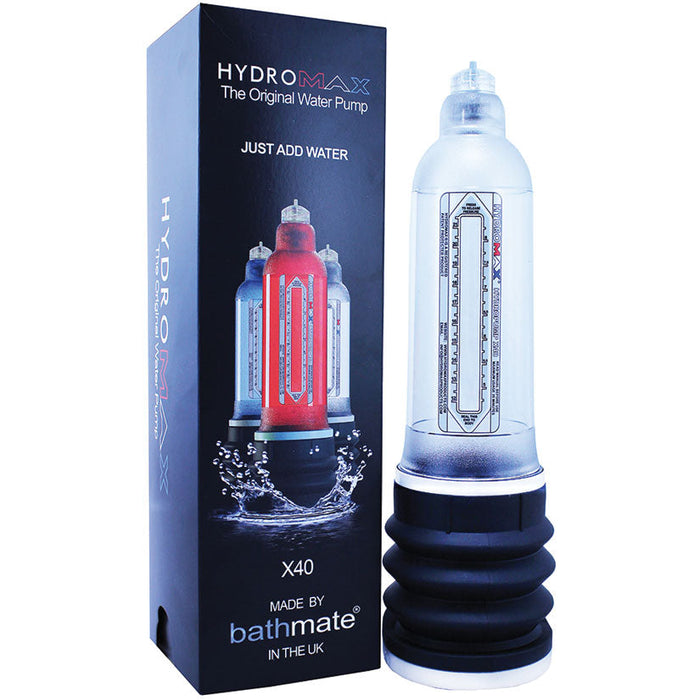 Bathmate Hydromax X40-Crystal Clear