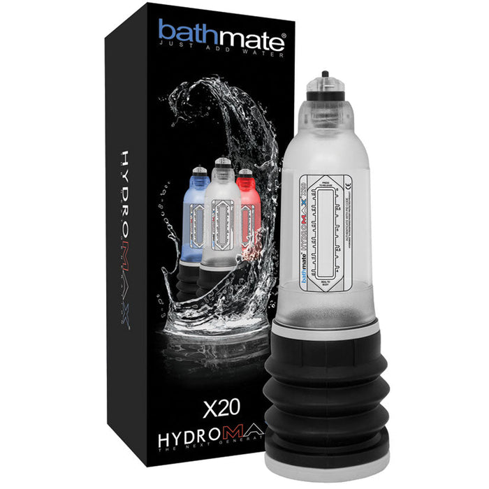 Bathmate Hydromax X20-Crystal Clear