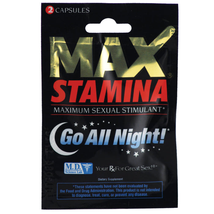 MAX Stamina-2 Pill Pack