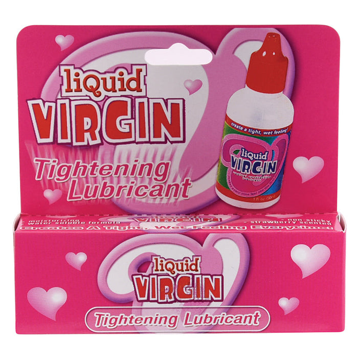 Liquid Virgin 1 Oz Bottle Hang Tab Box - Strawberry Scented