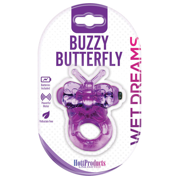 Purrfect Pet Buzzy Butterfly - Purple