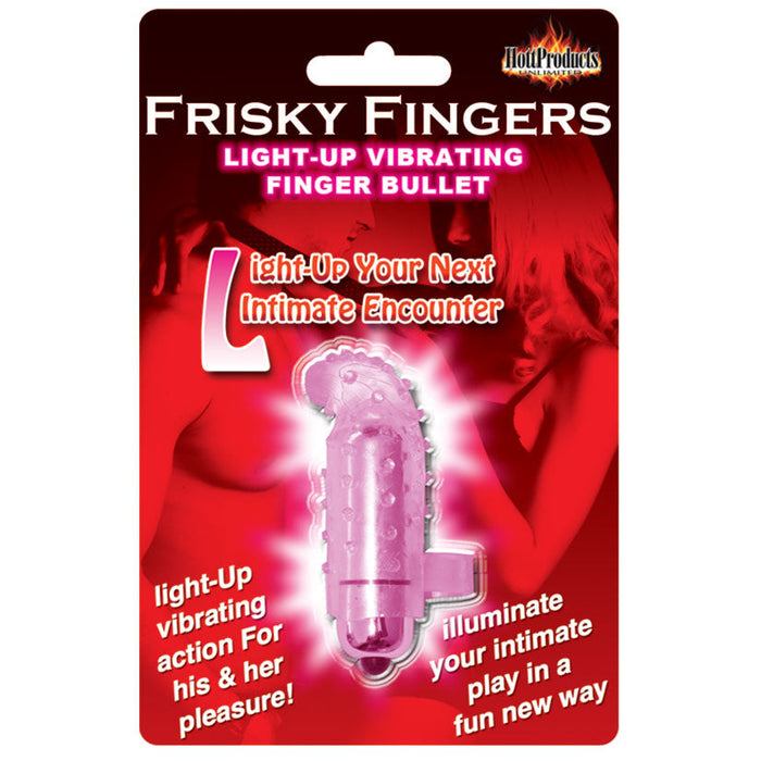 Light Up Frisky Finger - Magenta