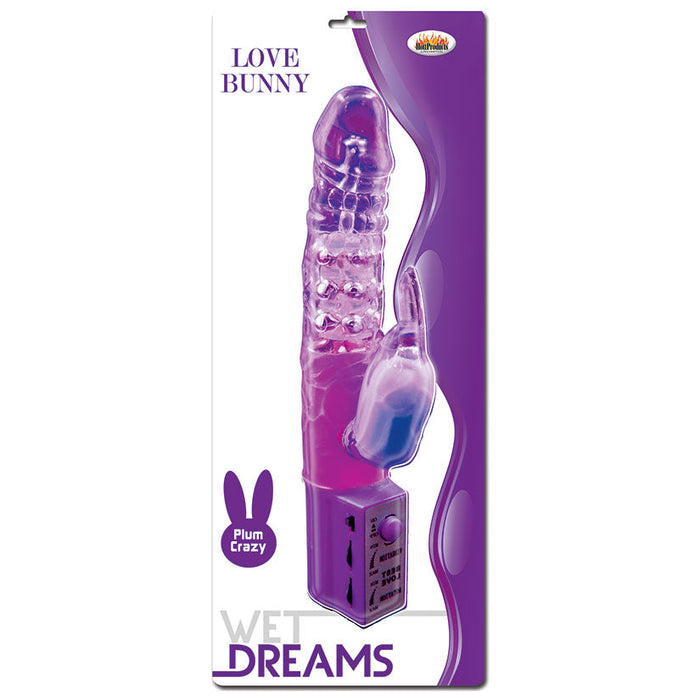 Wet Dreams Love Bunny - Plum Crazy