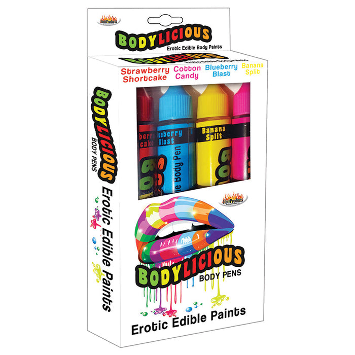 Bodylicious Edible Body Pens - 4pk. - Assorted  Flavors