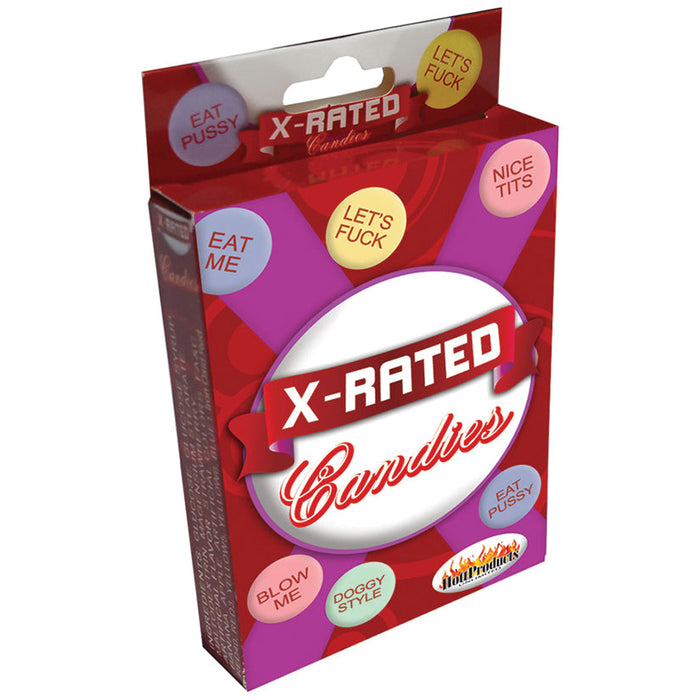 X-Rated Candy With Assorted Sayings - 24 Piece Display