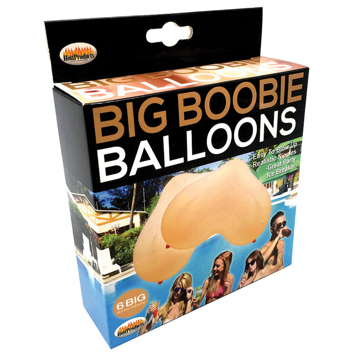 Big Boobie Balloons - 6 Pcs.