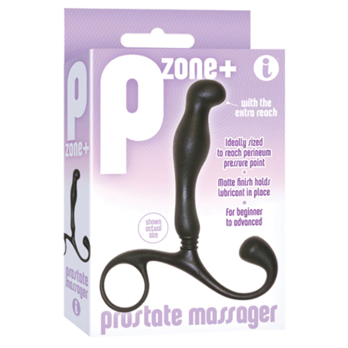 The 9's P Zone+ Prostate Massager-Black