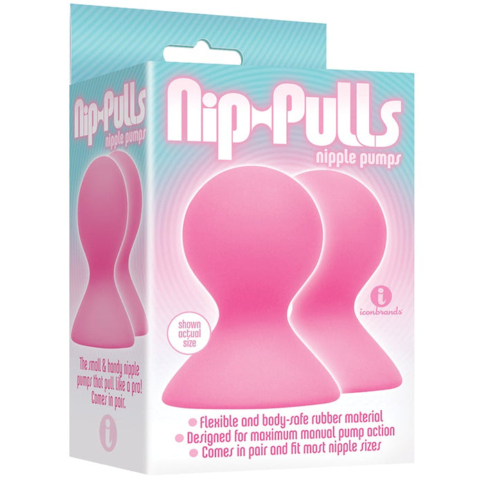 The 9's Silicone Nipple Pumps -  Purple