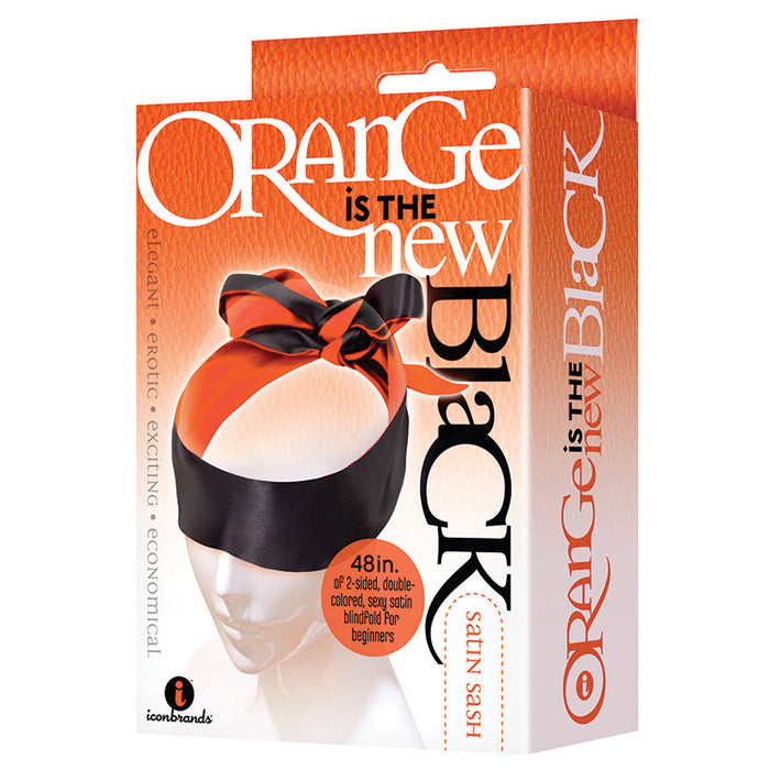 Orange in the New Black Satin Sash