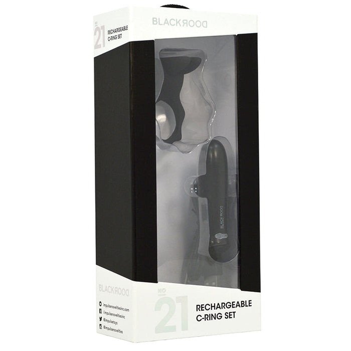 Black Door No. 21 - Rechargeable C-Ring Set