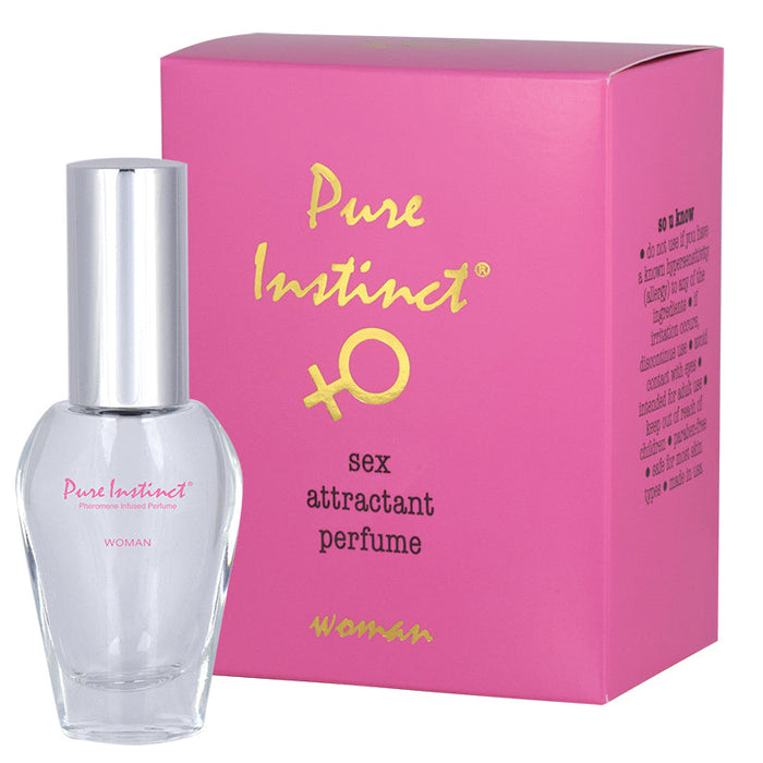 Pure Instinct Sex Attractant Perfume-Woman .5oz (Gift Box)