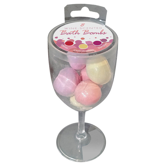 Wine Scented Bath Bombs