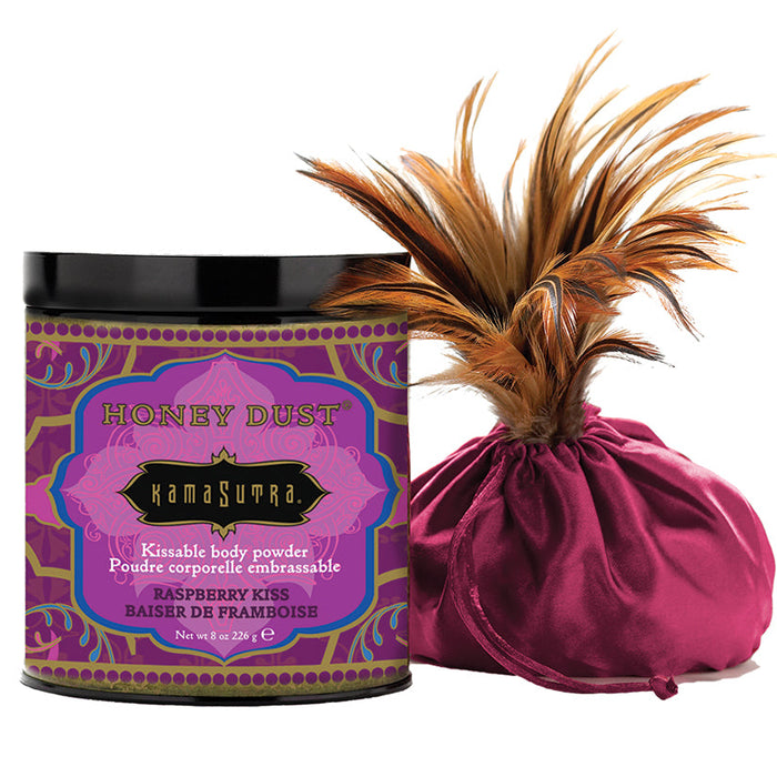 Honey Dust Body Powder - Raspberry Kiss - 8 Oz.