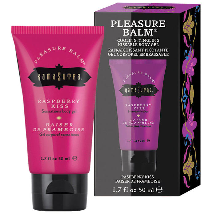 Pleasure Balm Sensations Body Gel  - Raspberry Kiss - 1.7 Fl. Oz
