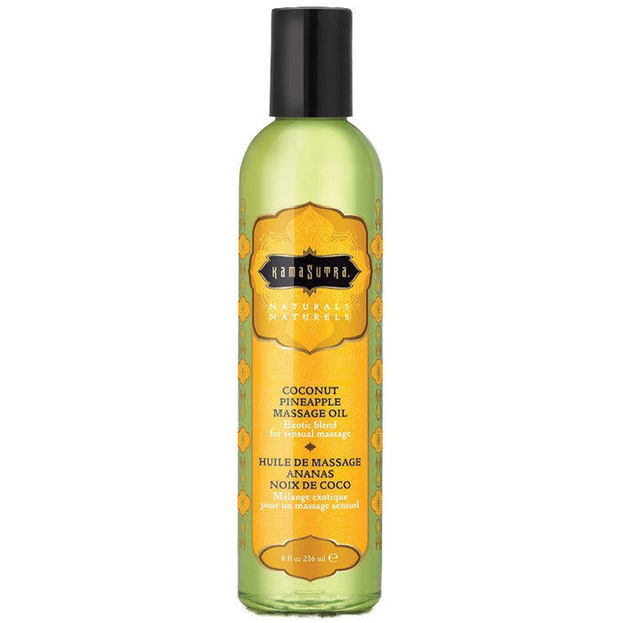 Naturals Massage Oil - Coconut Pineapple 8 Fl Oz