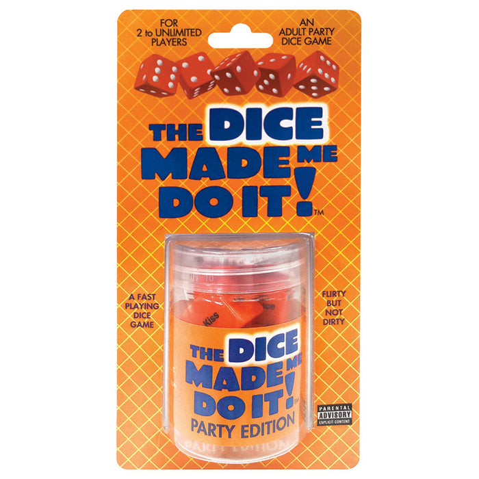 The Dice Made Me Do It Party Edition