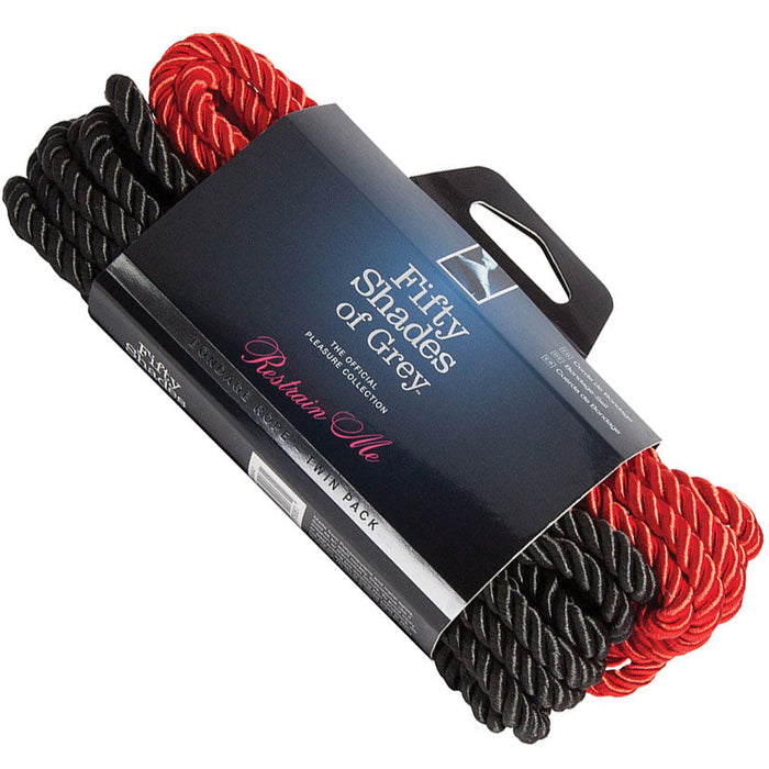 Fifty Shades of Grey Restrain Me Bondage Rope  Twin Pack