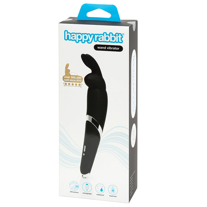 Happy Rabbit Wand Vibrator Black