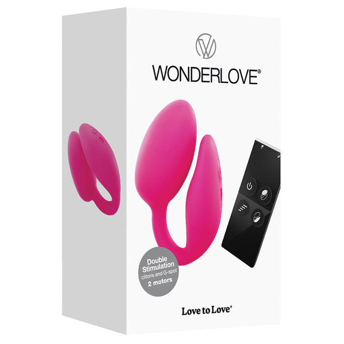 Wonderlove Clit and G-Spot Stimulator-Pink