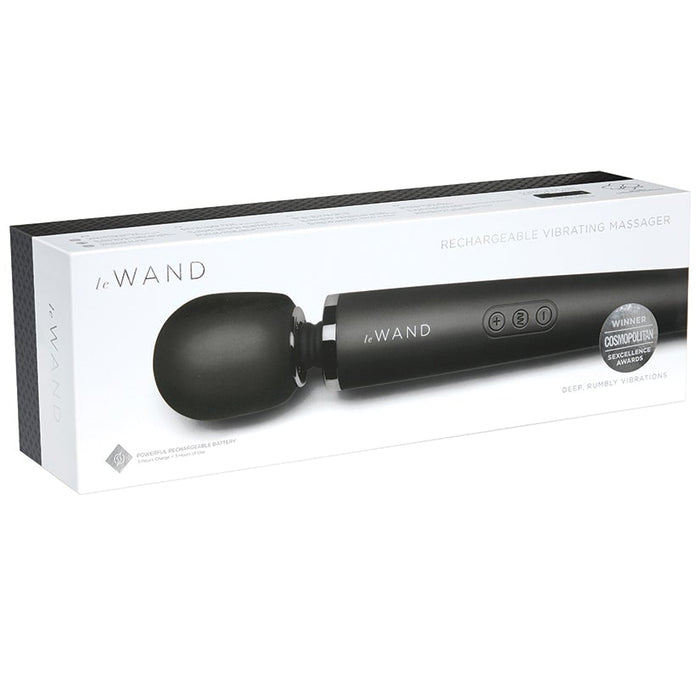Le Wand Rechargeable Vibrating Massager-Black