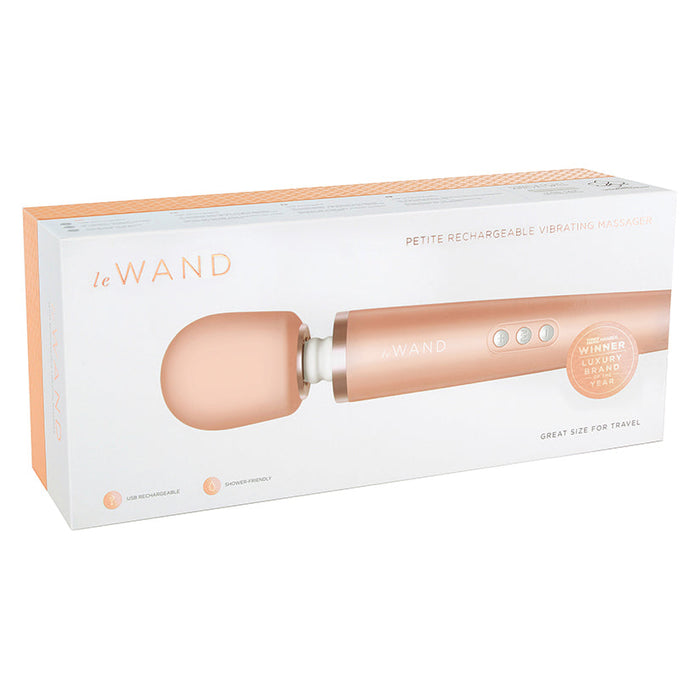 Le Wand Petite Vibrating Massager-Rose Gold