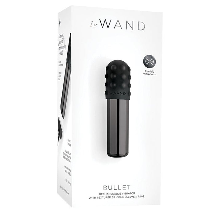 Le Wand Chrome Bullet-Black