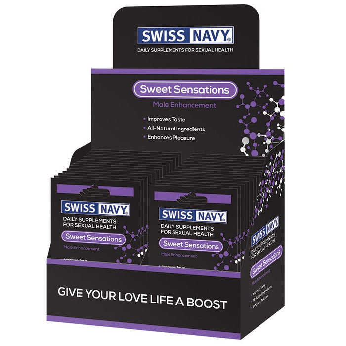 Swiss Navy Sweet Sensations Display of 24