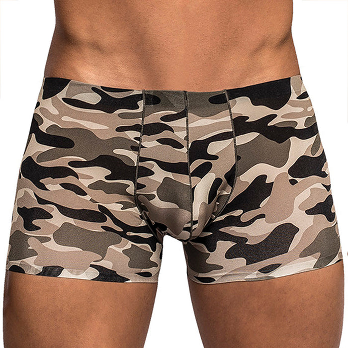 Male Power Commando Mini Short-Camouflage Large