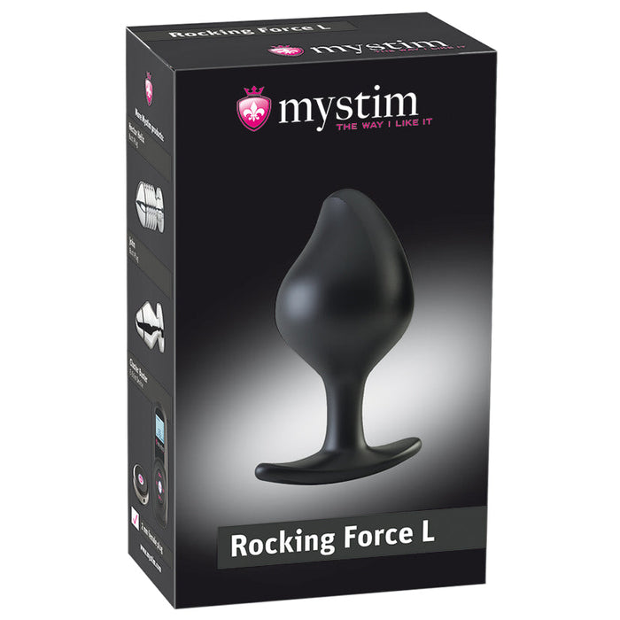 Mystim Rocking Force E-Stim Buttplug-Large