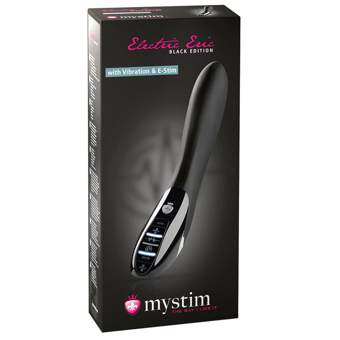 Mystim Electric Eric E-Stim Vibrator-Black Edition