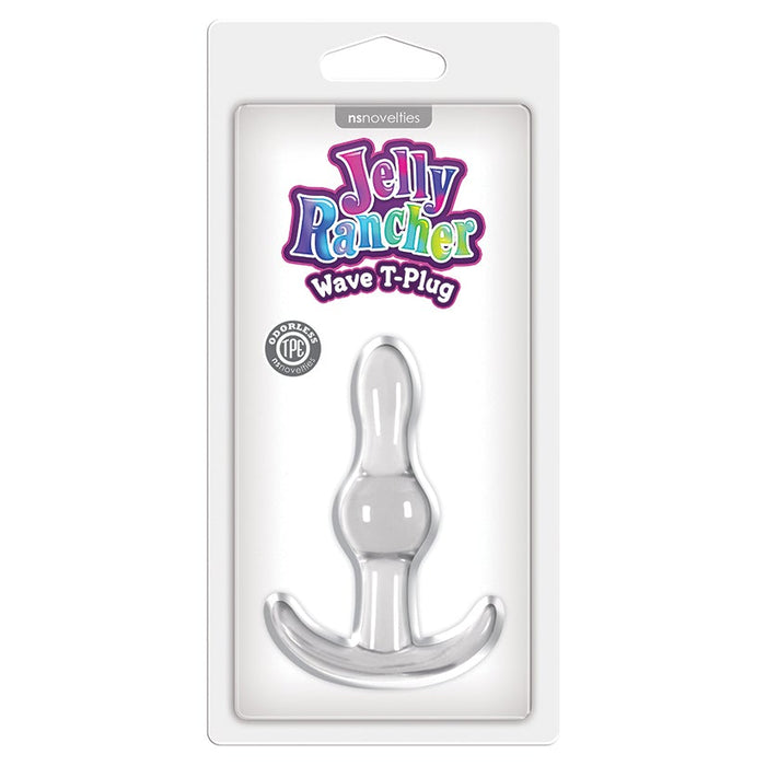 Jelly Rancher Wave T-Plug-Clear