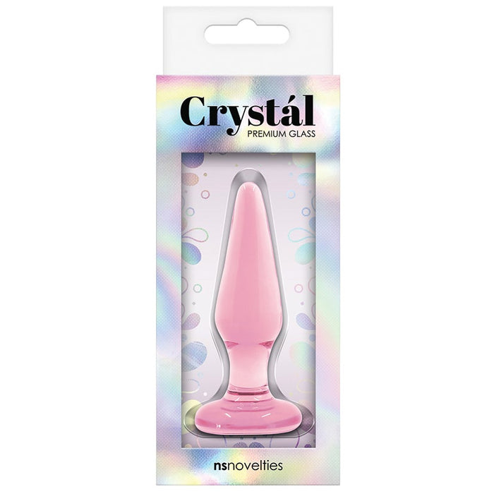 Crystal - Tapered Plug Small - Pink