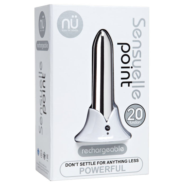 Sensuelle Point 20 Function Bullet - Silver