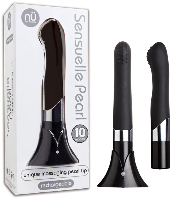 Sensuelle Pearl Massager - Black