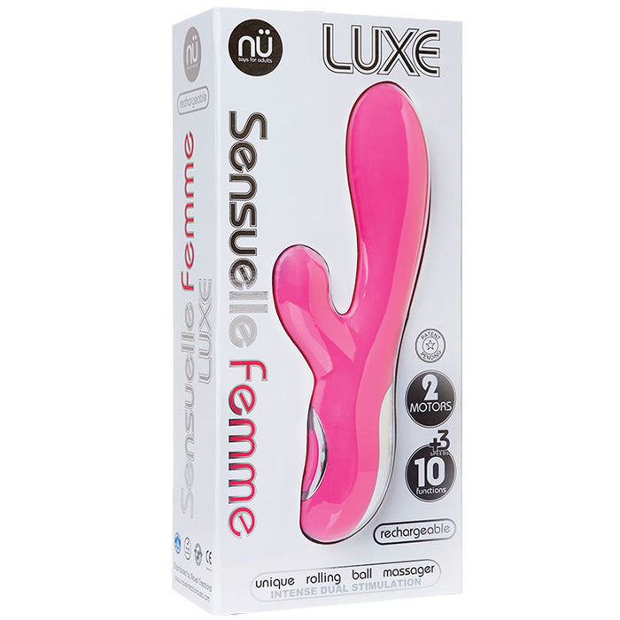 Sensuelle Femme Luxe 10 Function Rabbit Massager - Pink