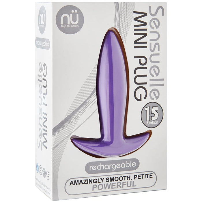 Sensuelle 15 Function Mini Plug - Purple