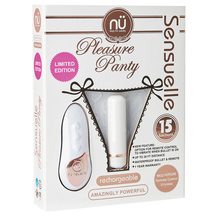 Sensuelle Pleasure Panty-White