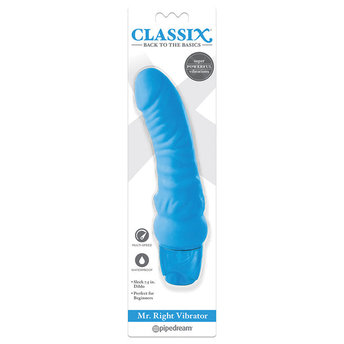 Classix Mr Right Vibrator-Blue