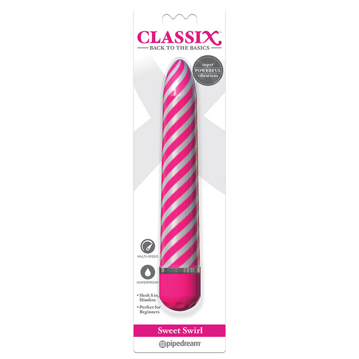 Sweet Swirl Vibrator - Pink