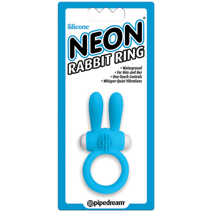 Neon Rabbit Ring-Blue