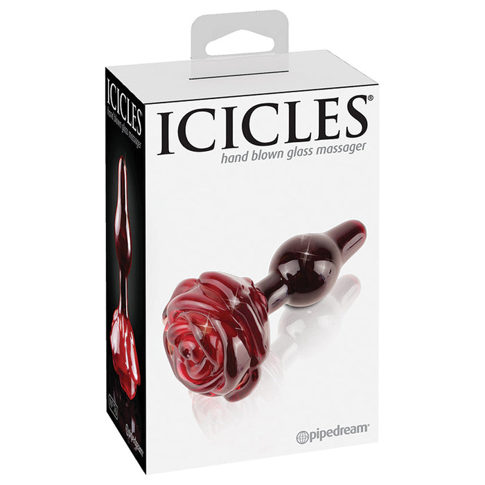 Icicles No.76 Rose Shaped Plug-Red