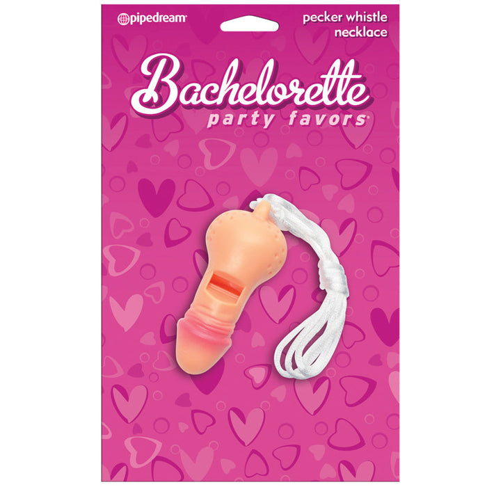 Bachelorette Party Favors Pecker Whistle Necklace